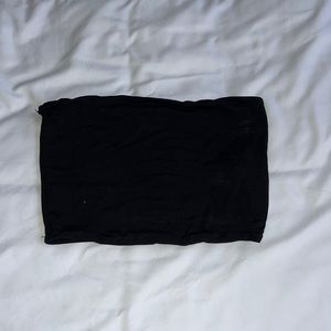 Size S strapless crop top